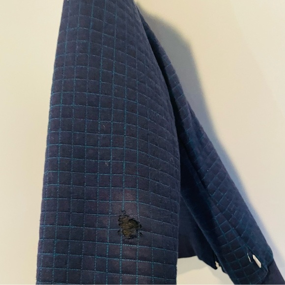 TALBOTS QUILTED RIB TRIM BOMBER JACKET size medium - Picture 6 of 10